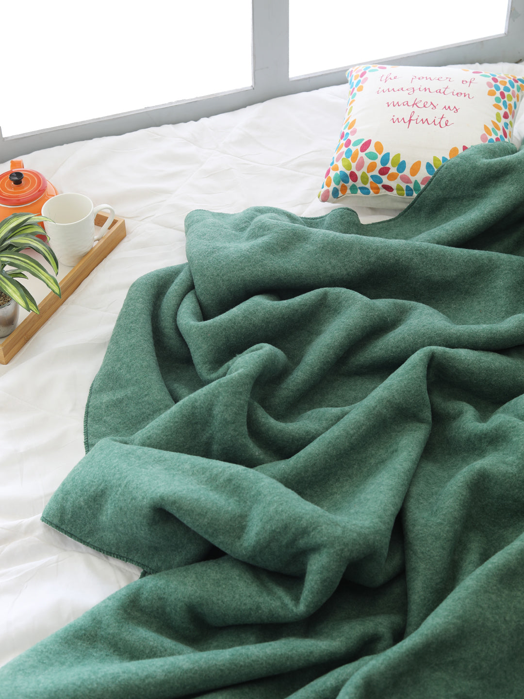 Polar Sherpa Blanket by Nirisha - Pack of 2