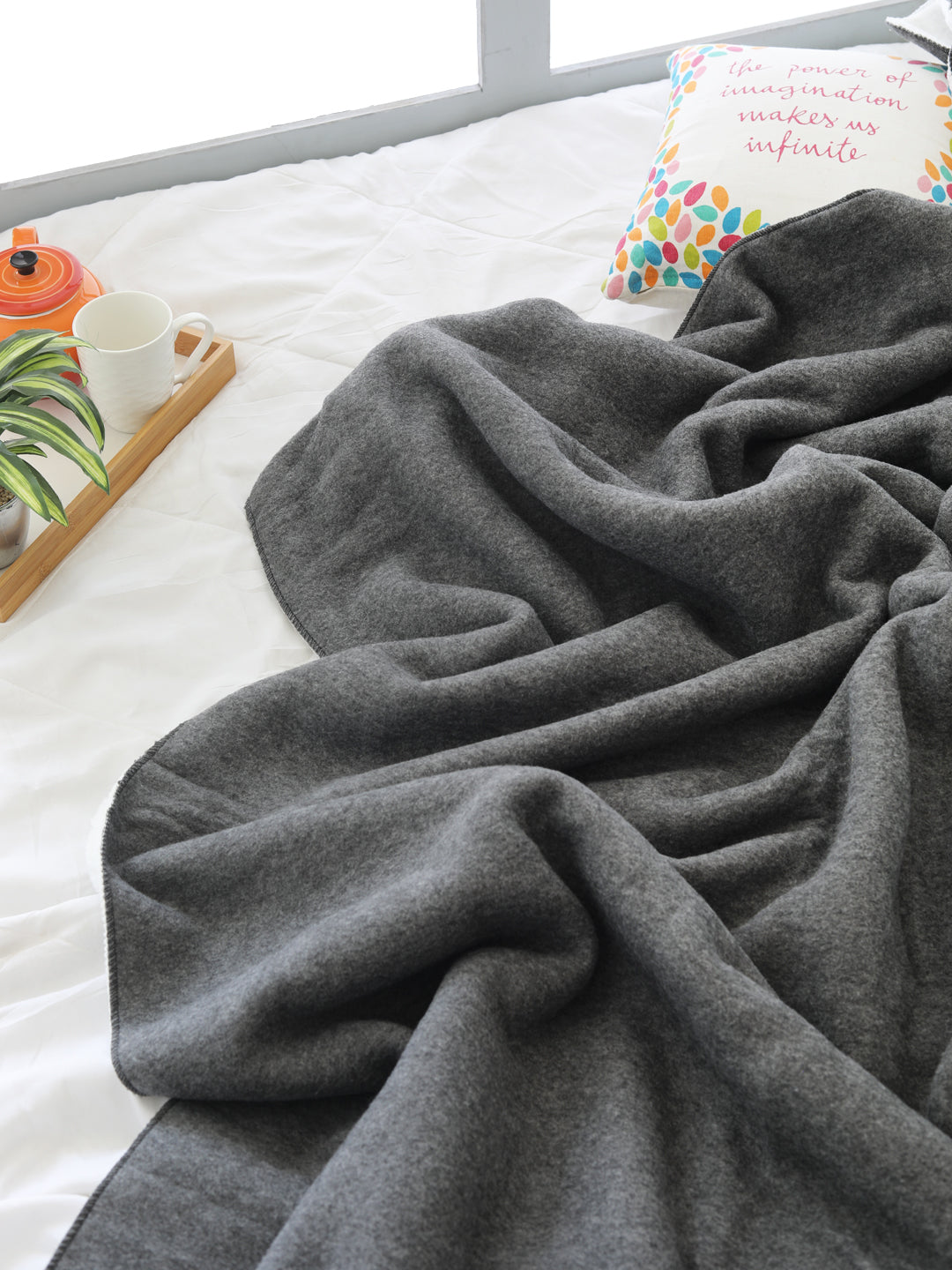 Polar Sherpa Blanket by Nirisha - Pack of 2