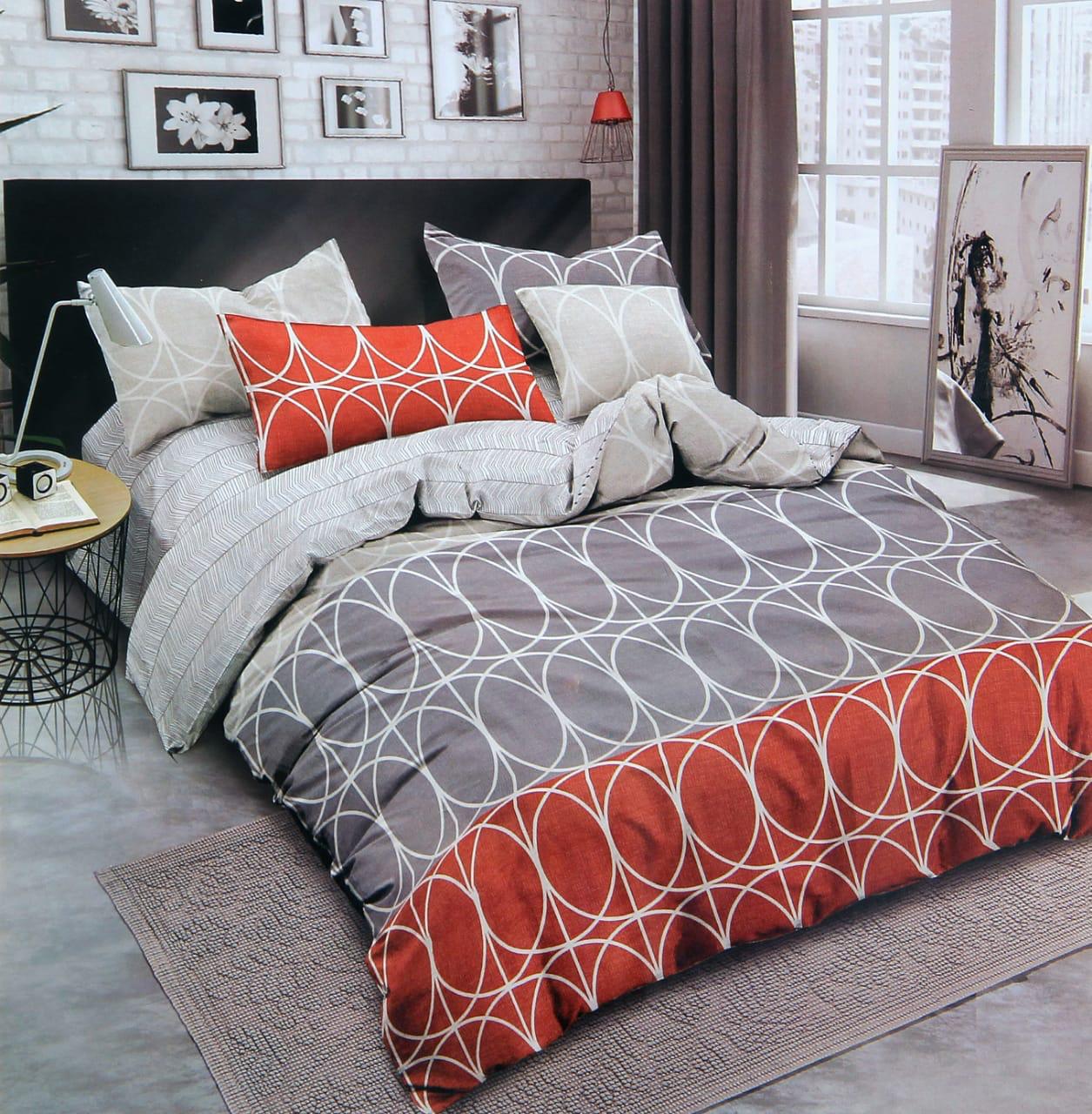 Concentrics - Nirisha Super Soft Quality Microfiber Double Bedsheet With Pillow Covers